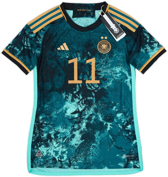2023 Germany Authentic Women Away Shirt Popp #11 (Women's XS)