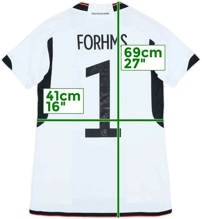 2022-23 Germany Authentic Home Shirt Forhms #1 (Women's XS)