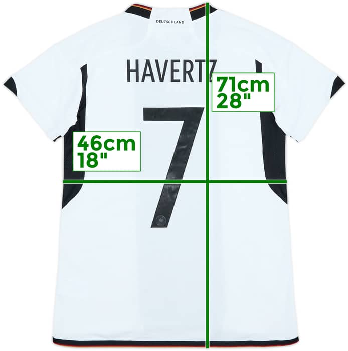 2022-23 Germany Home Shirt Havertz #7 (Women's M)