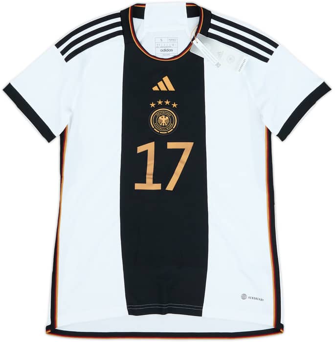2022-23 Germany Home Shirt Brandt #17 (Women's S)