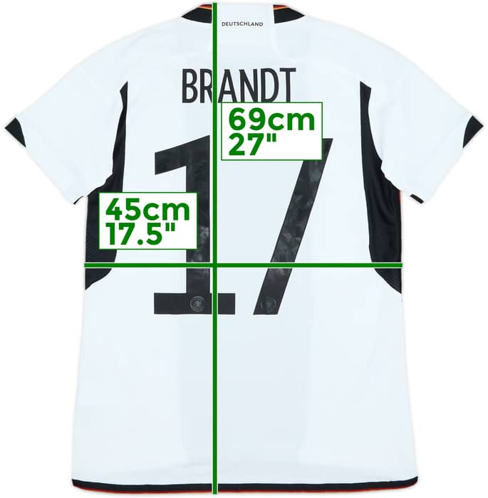 2022-23 Germany Home Shirt Brandt #17 (Women's S)