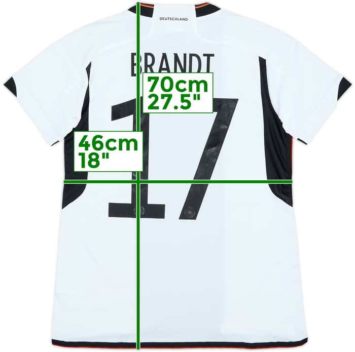 2022-23 Germany Home Shirt Brandt #17 (Women's M)