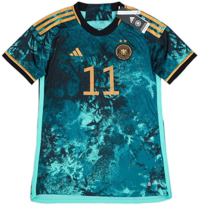 2023 Germany Women Away Shirt Popp #11 (Women's S)