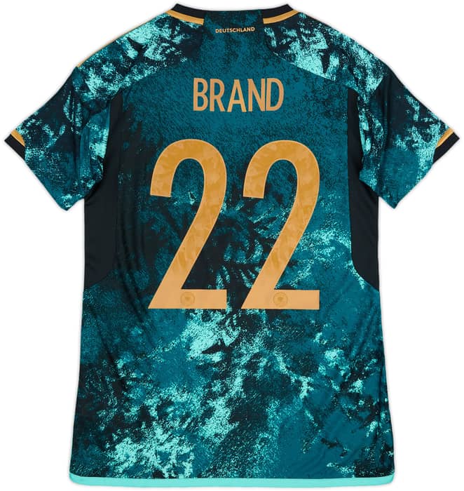 2023 Germany Authentic Women Away Shirt Brand #22 (Women's S)