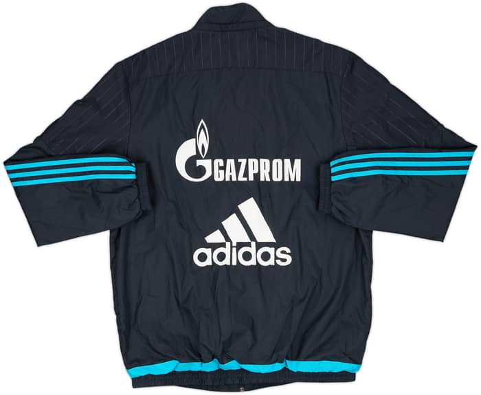 2015-16 Schalke adidas Rain Jacket - 6/10 - (L)