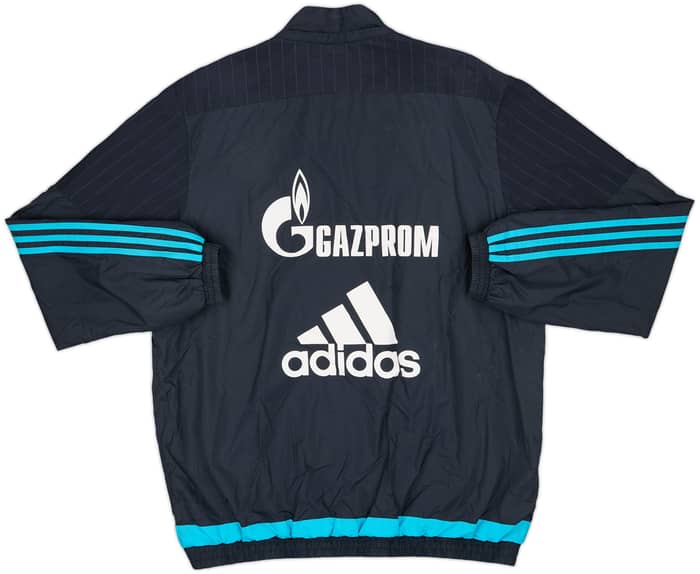 2015-16 Schalke adidas Rain Jacket - 6/10 - (XL)
