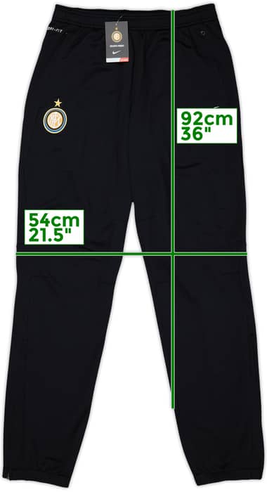2013-14 Inter Milan Nike Track Pants/Bottoms (M)