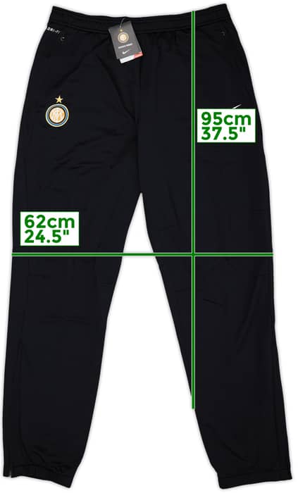 2013-14 Inter Milan Nike Track Pants/Bottoms (XL)