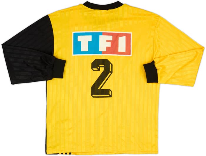 1990s Coupe de France Home L/S Shirt #2 - 6/10 - (XL)