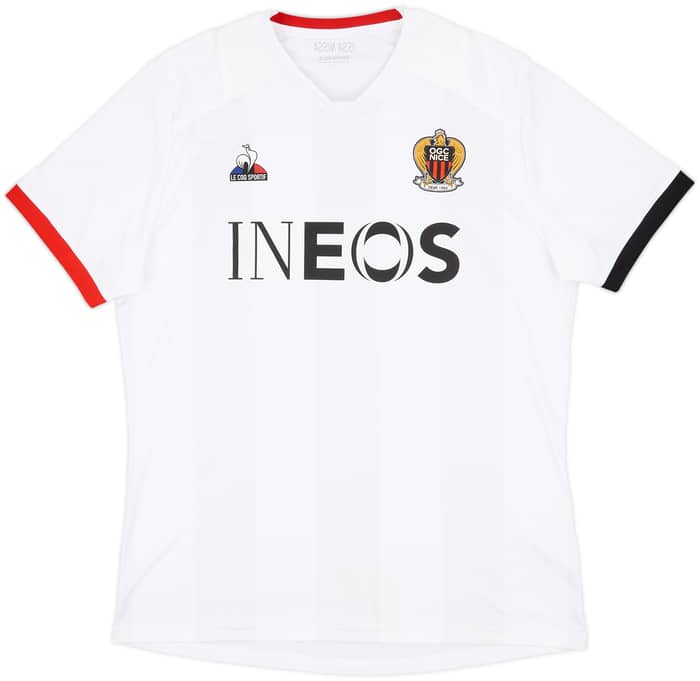 2023-24 Nice Authentic Away Shirt - 5/10 - (XL)