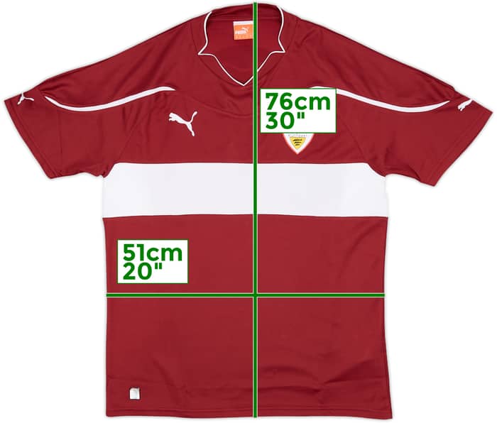 2010-11 Stuttgart Away Shirt - 9/10 - (M)