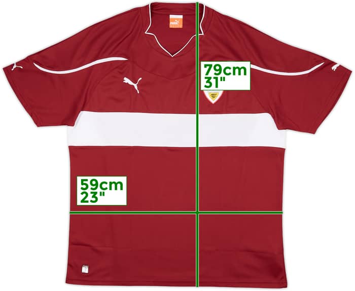 2010-11 Stuttgart Away Shirt - 9/10 - (XL)