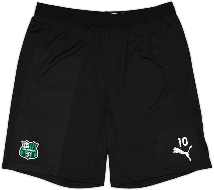 2021-22 Sassuolo Player Issue Puma Training Shorts # - 7/10 - (L)