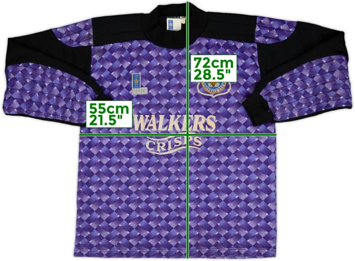 1994-96 Leicester GK Shirt #1 - 6/10 - (M)