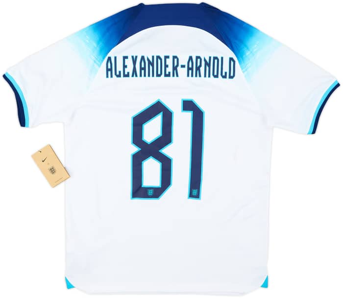 2022-23 England Home Shirt Alexander Arnold #81 (M)