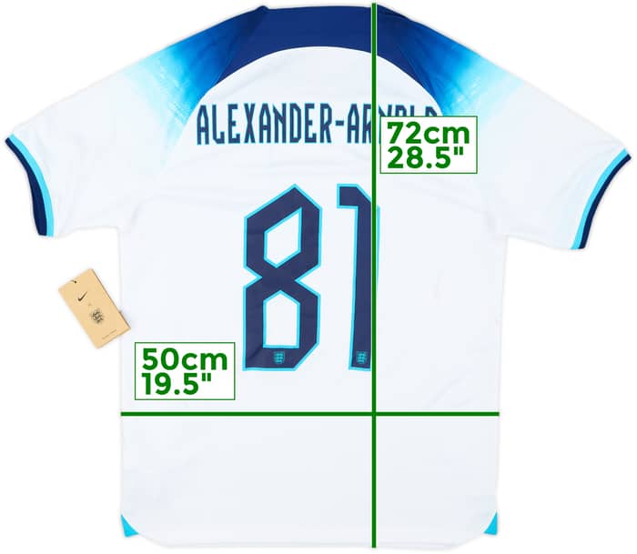2022-23 England Home Shirt Alexander Arnold #81 (M)