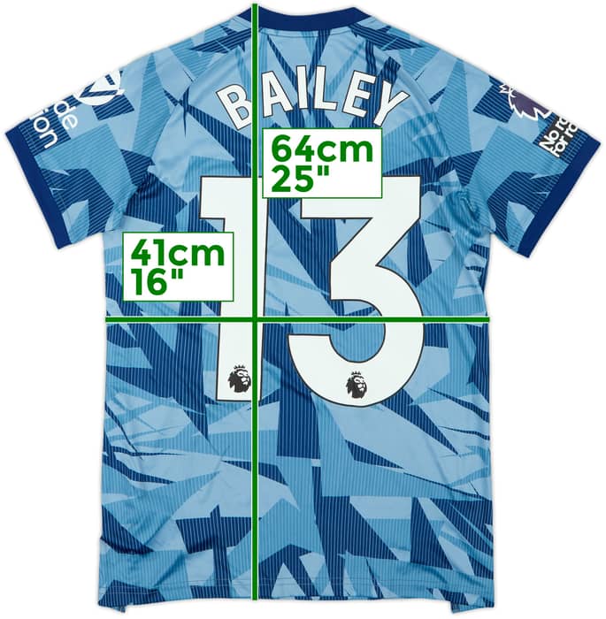 2023-24 Aston Villa Third Shirt Bailey #13 (Women's S)