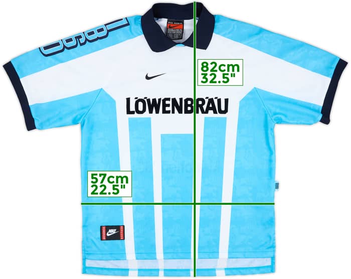 1996-97 1860 Munich Home Shirt - 10/10 - (XL)