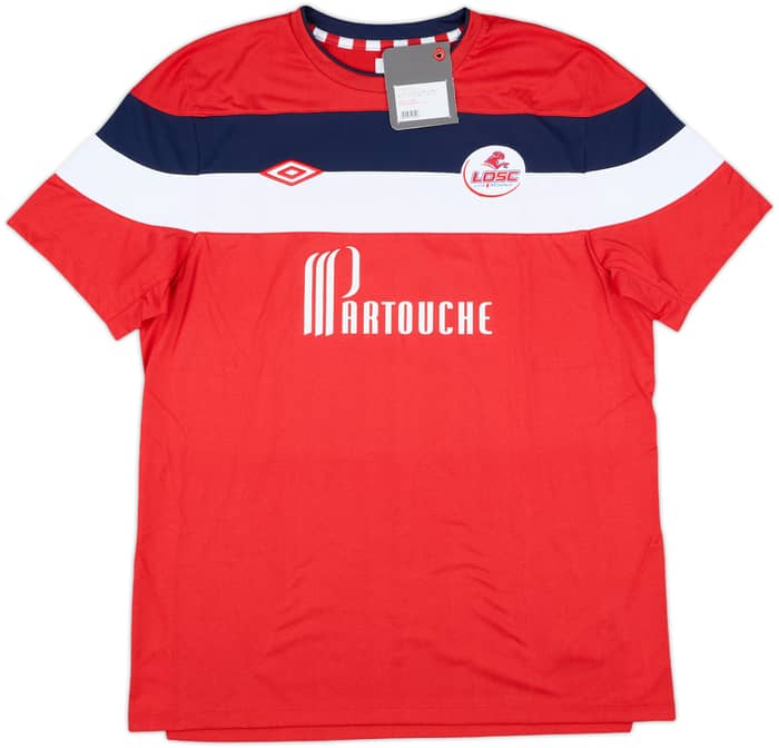 2011-12 Lille European Home Shirt Hazard #10 (L)