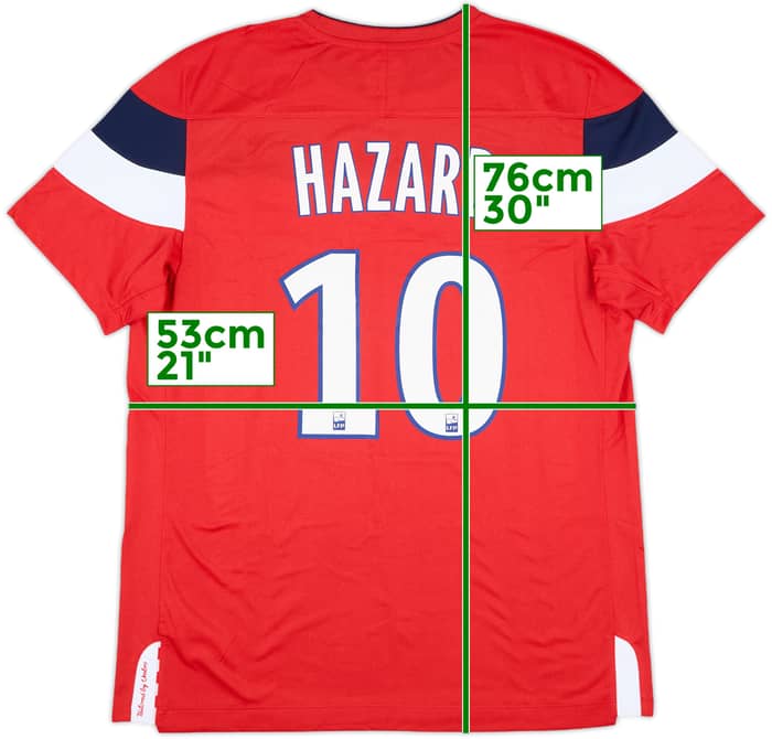 2011-12 Lille European Home Shirt Hazard #10 (L)