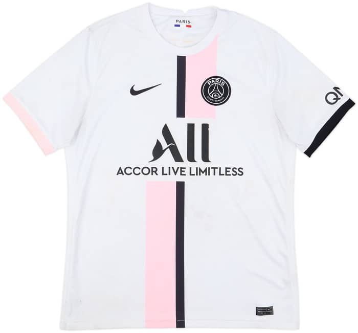 2021-22 Paris Saint-Germain Away Shirt - 4/10 - (L)