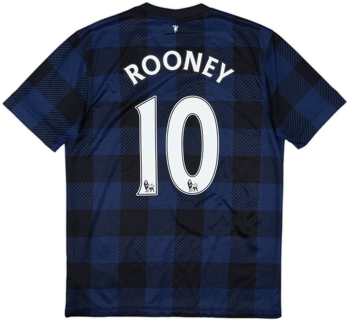 2013-14 Manchester United Away Shirt Rooney #10 - 6/10 - (M)