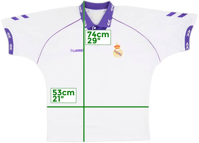 1993-94 Real Madrid Home Shirt - 8/10 - (L)