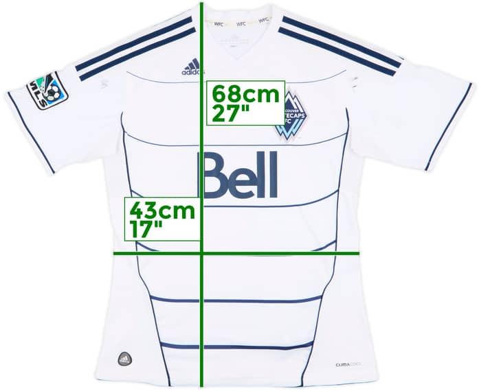 2012 Vancouver Whitecaps Home Shirt - 5/10 - (M)