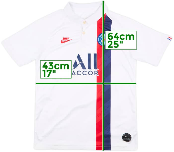 2019-20 Paris Saint-Germain Third Shirt - 7/10 - (XL.Boys)