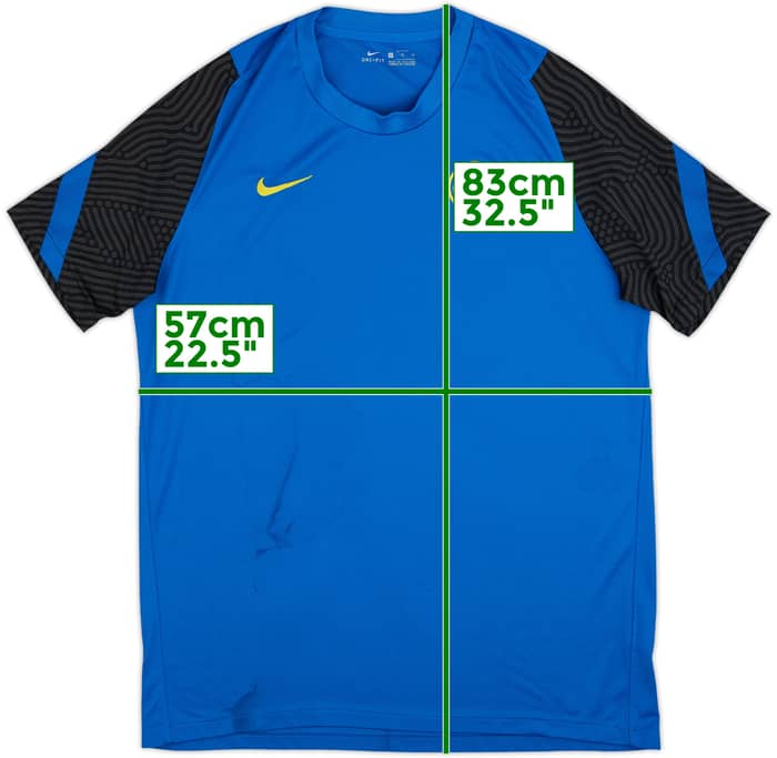 2020-21 Inter Milan Nike Training Shirt - 5/10 - (XL)