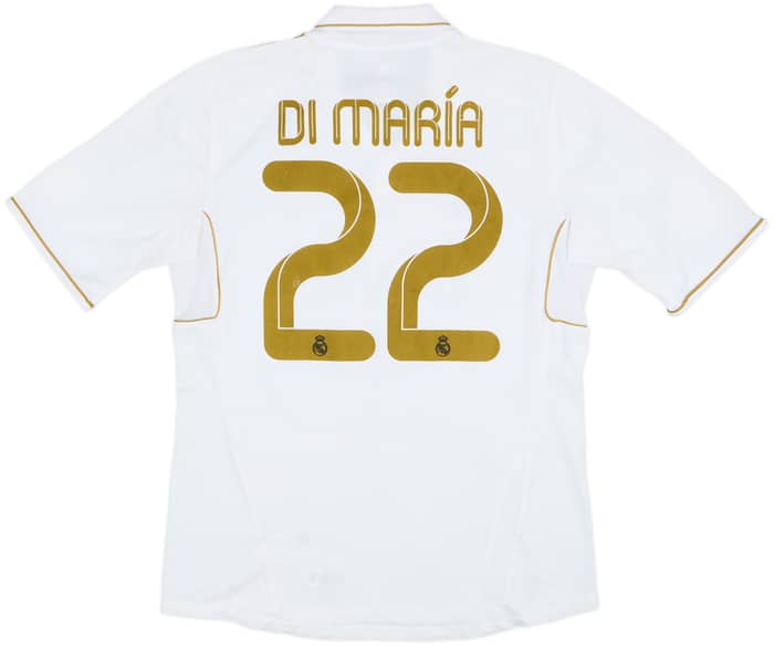 2011-12 Real Madrid Home Shirt Di Maria #22 - 6/10 - (L)