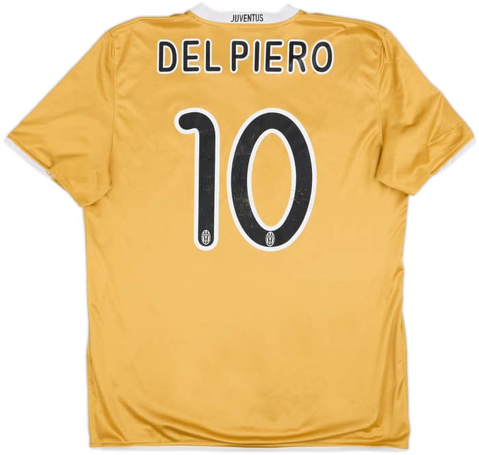 2008-09 Juventus Away Shirt Del Piero #10 - 5/10 - (XL)