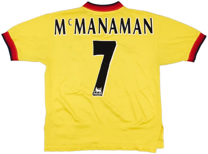 1997-99 Liverpool Away Shirt McManaman #7 - 6/10 - (M)
