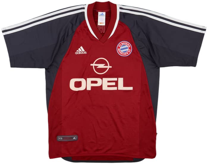 2001-02 Bayern Munich Home Shirt Elber #9 - 8/10 - (S)