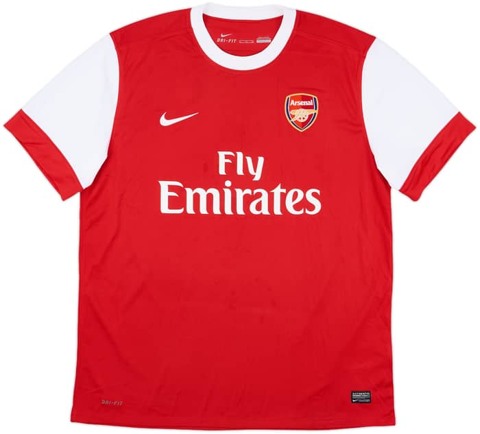 2010-11 Arsenal Home Shirt Fabregas #4 - 6/10 - (XL)
