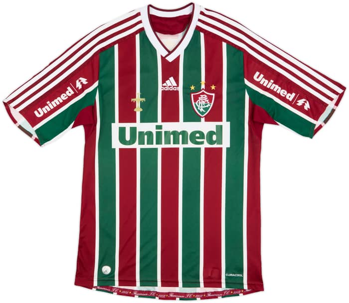 2009-10 Fluminense Home Shirt #10 - 8/10 - (M)