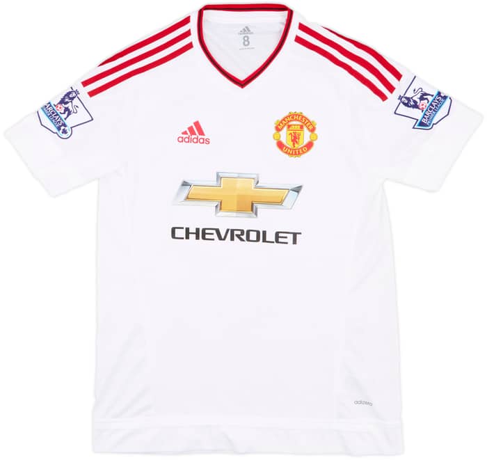 2015-16 Manchester United Player Issue Away Shirt Smalling #12 - 7/10 - (L)