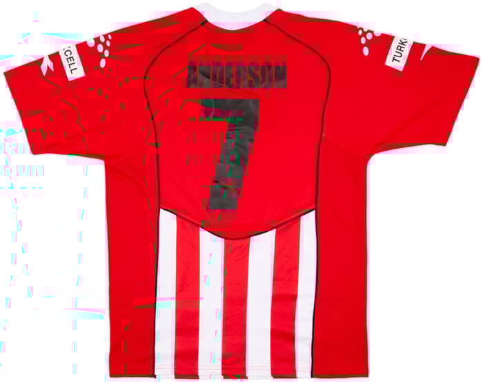 2006-07 Sivasspor Home Shirt Anderson #7 - 6/10 - (XL)