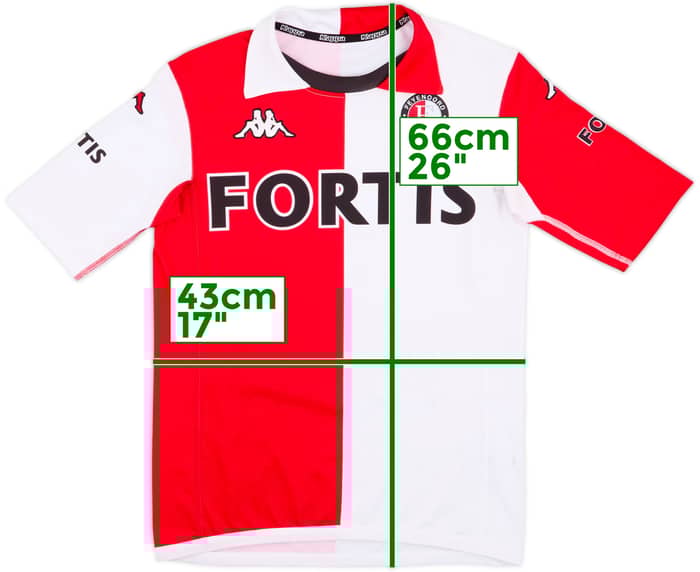 2008-09 Feyenoord Home Shirt - 5/10 - (S)