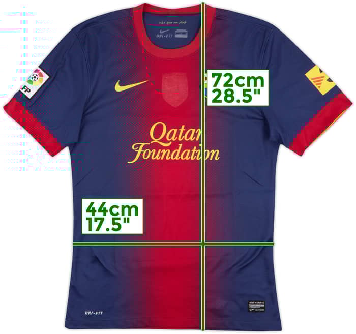 2012-13 Barcelona Home Shirt - 5/10 - (S)