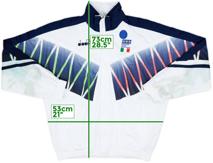 1994 Italy Diadora Track Jacket - 3/10 - (L)