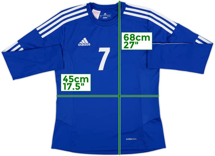 2014-15 United Arab Emirates Training Shirt #7 - 9/10 - (L.Boys)