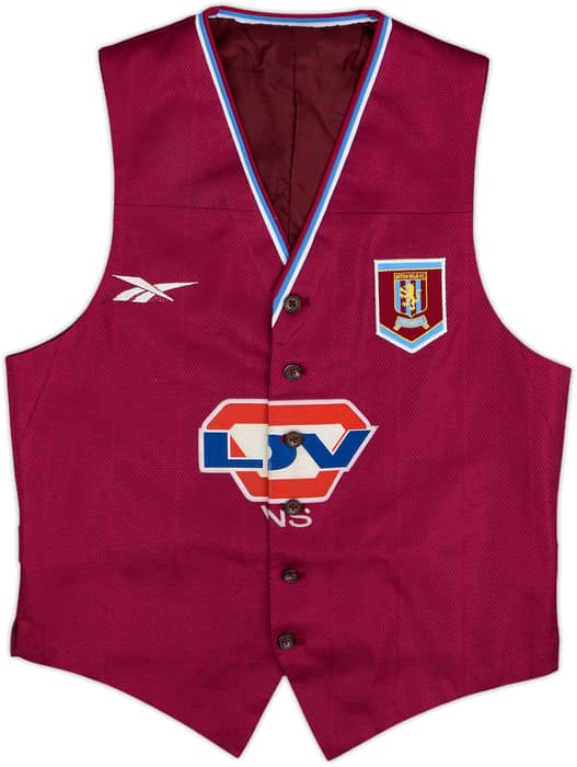 1998-99 Aston Villa Reebok Waistcoat - 8/10 - (M)