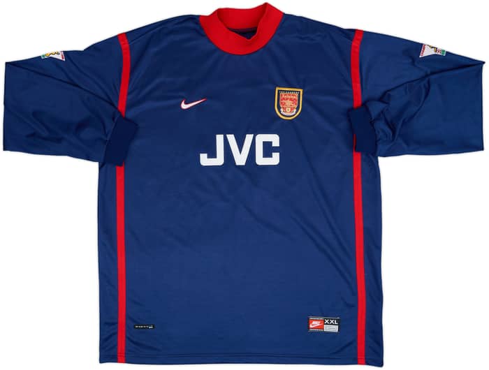 1998-99 Arsenal GK Shirt Manninger #13 - 8/10 - (XXL)