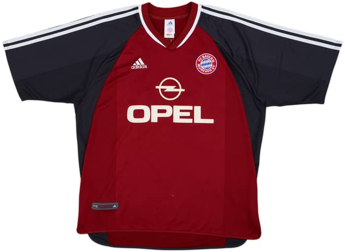 2001-02 Bayern Munich Home Shirt Hargreaves #23 - 8/10 - (L)