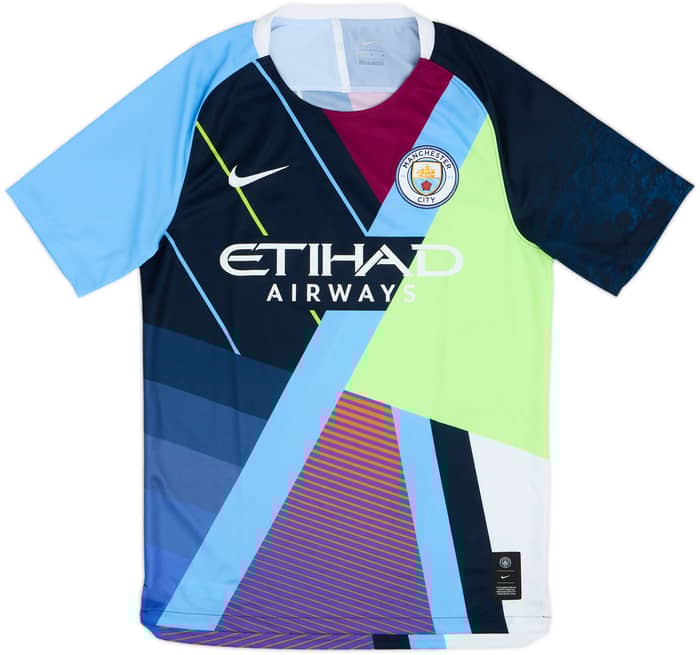 2019-20 Manchester City Nike Mashup Special Shirt (M)