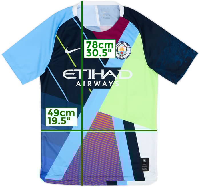 2019-20 Manchester City Nike Mashup Special Shirt (M)