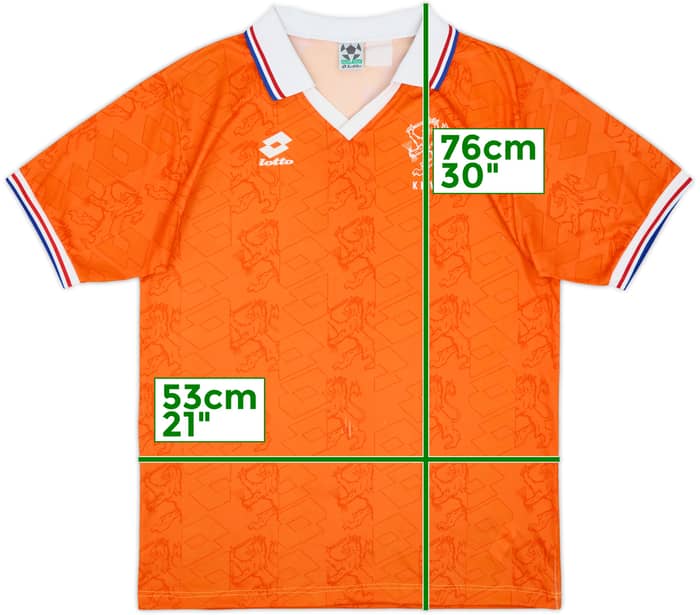 1994 Netherlands Home Shirt - 7/10 - (L)
