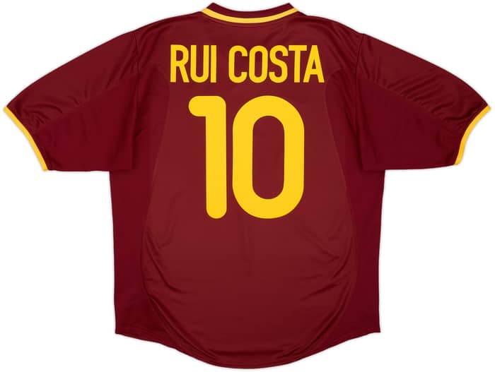 2000-02 Portugal Home Shirt Rui Costa #10 - 9/10 - (M)