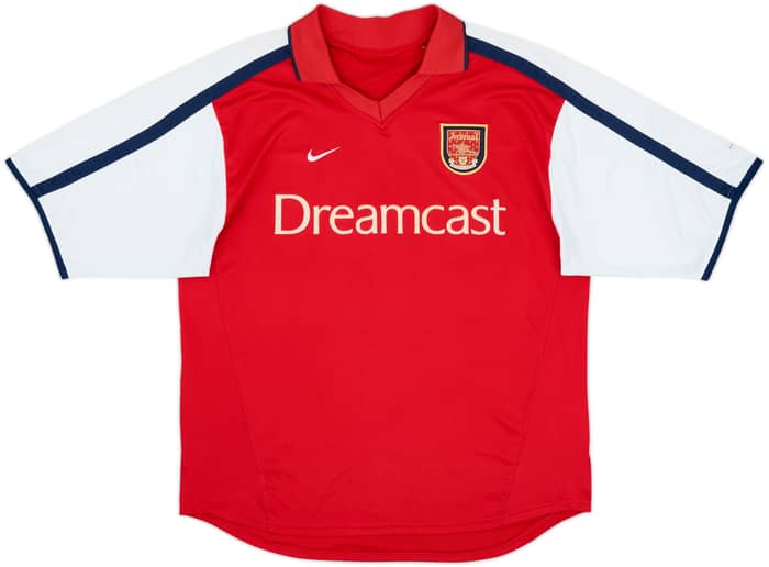 2000-02 Arsenal Home Shirt Bergkamp #10 - 6/10 - (L)